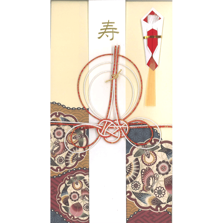 結房ご祝儀袋　房指輪（横）