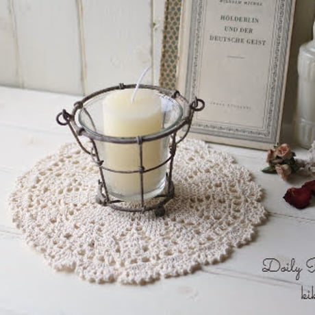 Doily Paris Daisy25 パリスデイジードイリー ナチュラル