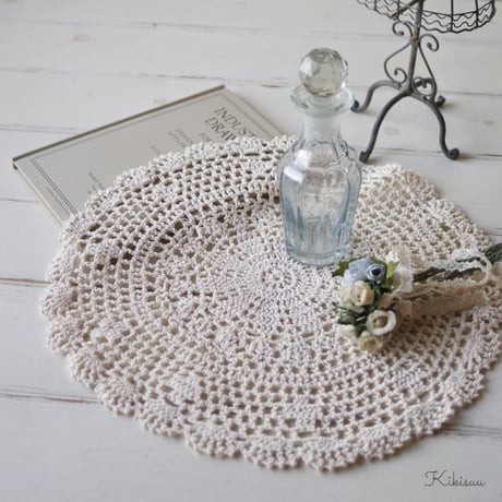 Doily Paris Daisy30 パリスデイジードイリー ナチュラル