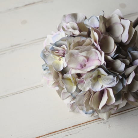 Shabby fleurir Ajisai アートフラワー アジサイ ドライフラワー風紫陽花