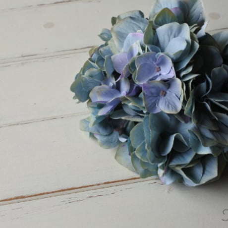 Shabby fleurir Ajisai アートフラワー アジサイ ドライフラワー風紫陽花