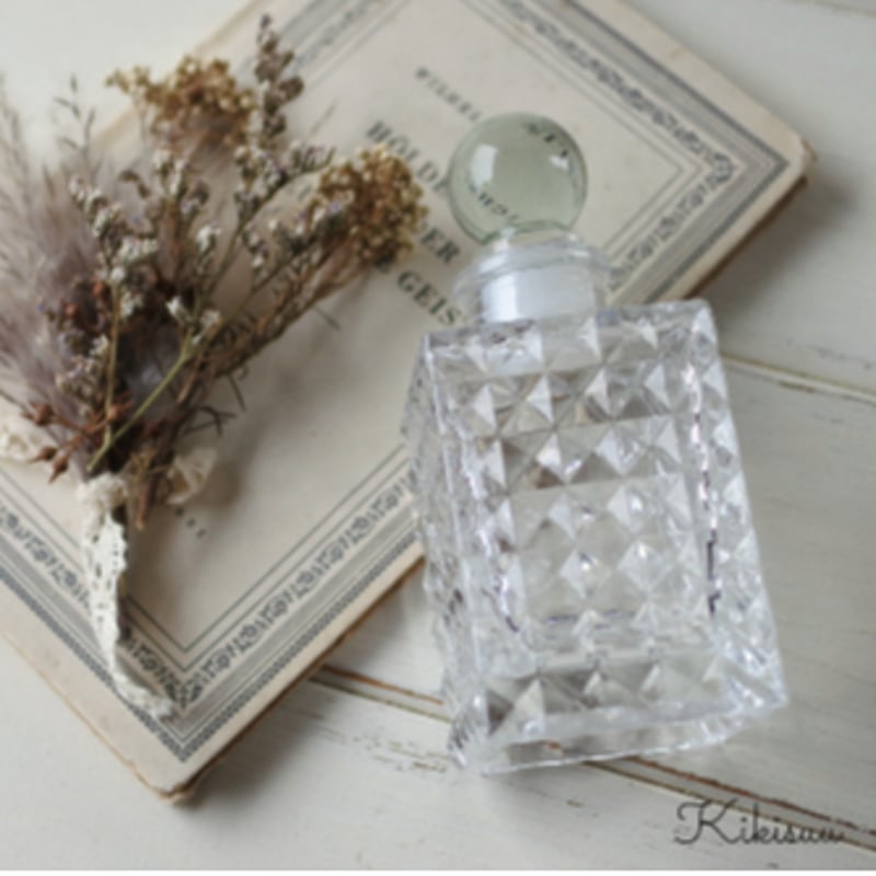 パフュームボトル スクエア parfum bottle square 四角い香水瓶