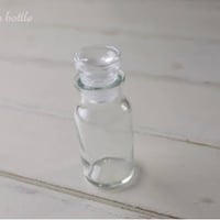 Preservation bottleクリア保存瓶  パッキン付き保存瓶 透明ビン・メディシンボトル