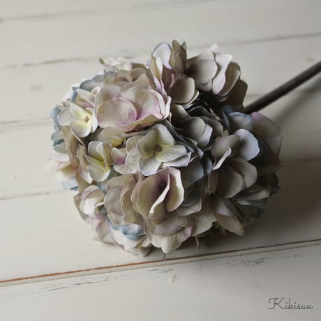 Shabby fleurir Ajisai アートフラワー アジサイ ドライフラワー風紫陽花