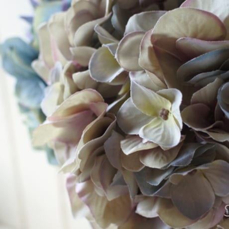 Shabby fleurir Ajisai アートフラワー アジサイ ドライフラワー風紫陽花