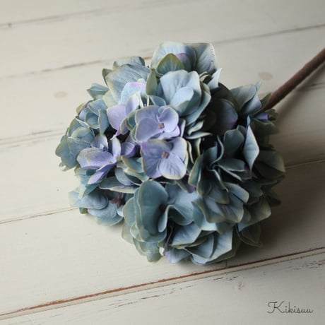 Shabby fleurir Ajisai アートフラワー アジサイ ドライフラワー風紫陽花
