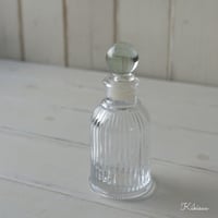 Flacon de parfum stripe パフュームボトル ストライプ模様 クリア