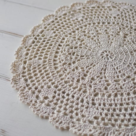 Doily Paris Daisy30 パリスデイジードイリー ナチュラル