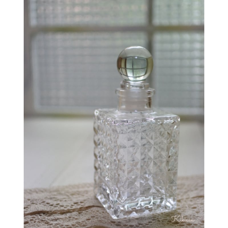 パフュームボトル スクエア parfum bottle square 四角い香水瓶