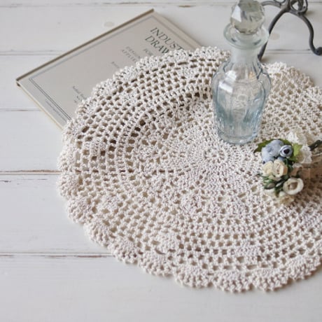 Doily Paris Daisy30 パリスデイジードイリー ナチュラル
