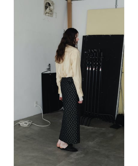 [25par-17]Gilles Slit Skirt