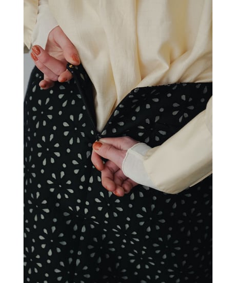 [25par-17]Gilles Slit Skirt