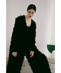 [24par-01] Iris jacquard jacket