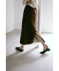 [24par-05] Adam jacquard long skirt