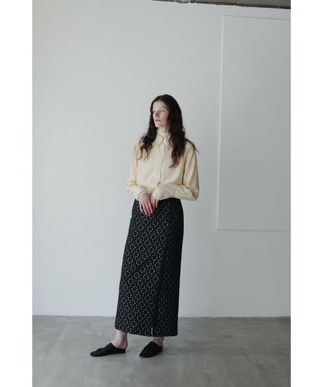 [25par-17]Gilles Slit Skirt