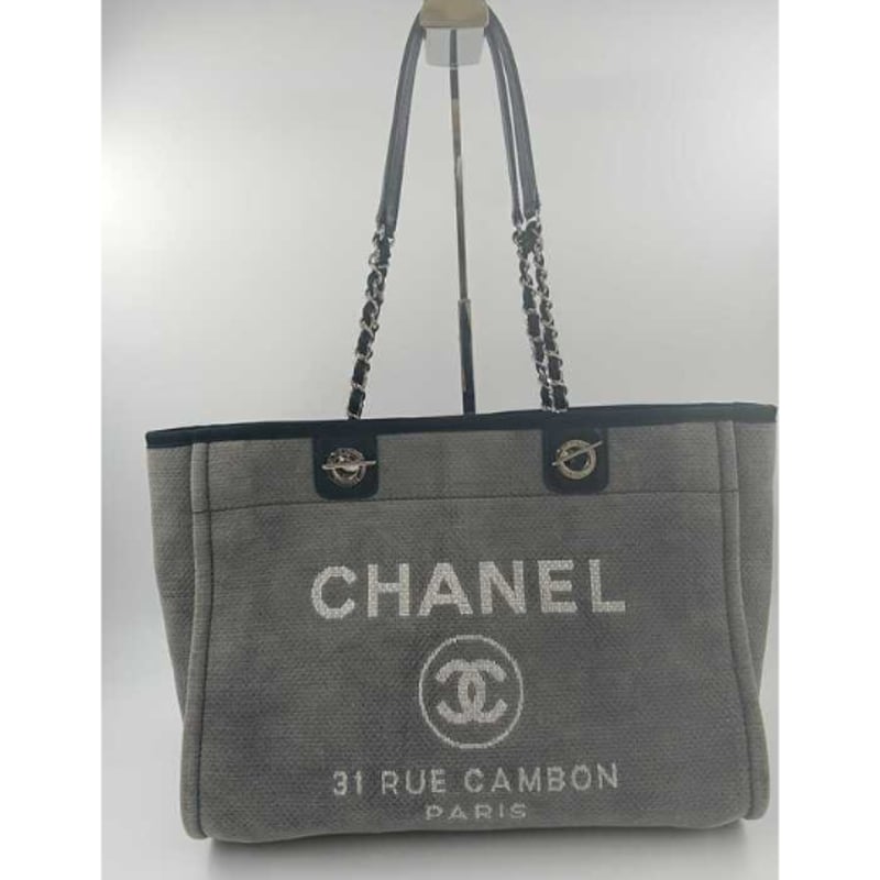 CHANEL シャネル ドーヴィル ハンドバッグ チェーンバッグ 16番台