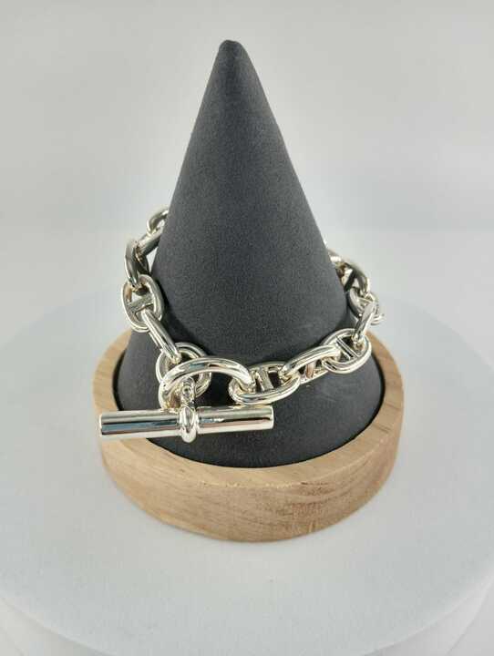 エルメス シェーヌダンクルブレス GM Hermès 約23㎝ コマ数14