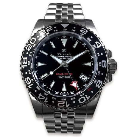 激レア DUKA ダイバーズウィッチ 自動巻き 腕時計 109 メンズ 未使用☆DUKA 109 セラミックベゼル デイト 自動巻き 腕時計