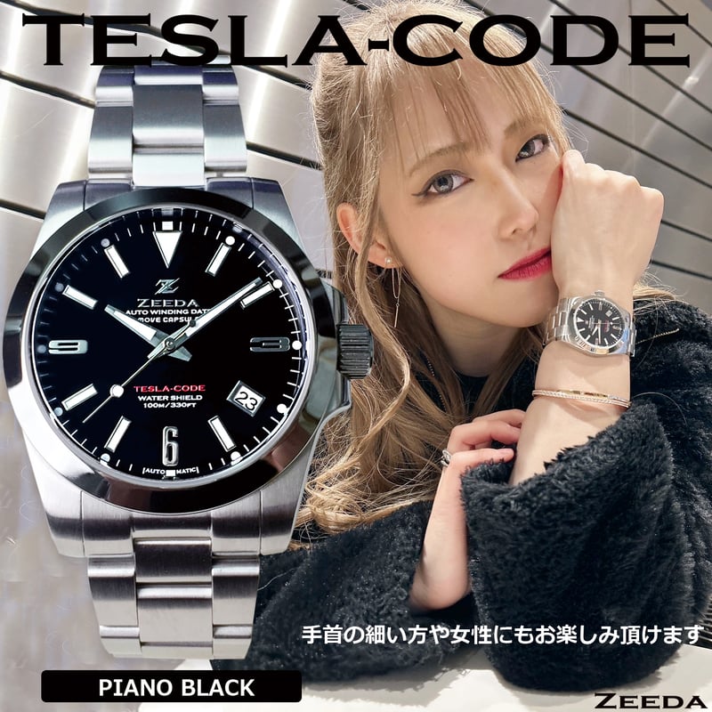 ZEEDA 腕時計 自動巻き 機械式 メンズ レディース 防水 セイコー社製