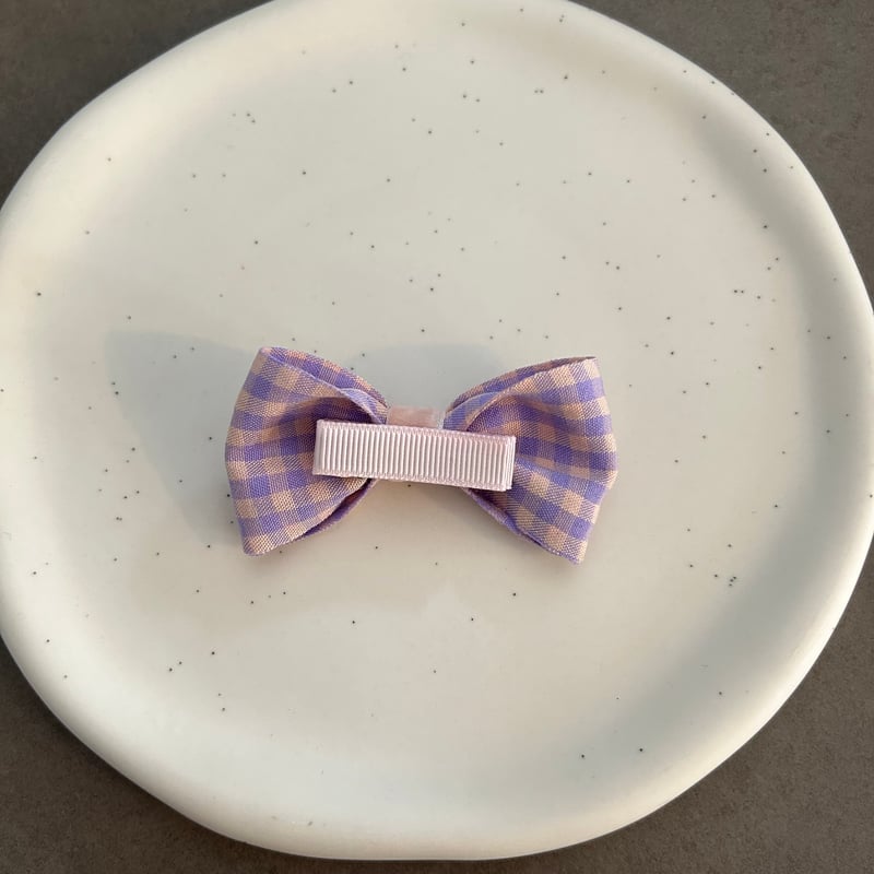 リボン　ヘアゴム♡riana ribbon♡ギンガムチェック♡ハンドメイド 0_ba8fef6d6bf3dbf2afda3225f8f0