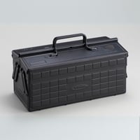 東洋スチール  2段式工具箱 ST-350 BK (マットブラック)
