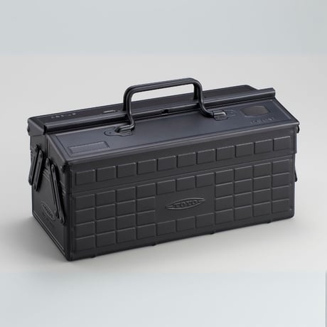 東洋スチール  2段式工具箱 ST-350 BK (マットブラック)