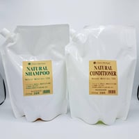 シャンメシャン　自然のシャンプー&自然のリンス　2050ml詰替