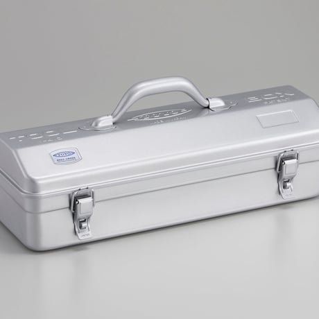 東洋スチール　山型工具箱 Y-410 SV (シルバー)