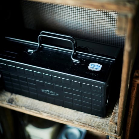 東洋スチール  2段式工具箱 ST-350 BK (ブラック)