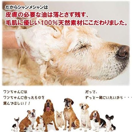 シャンメシャン  自然のシャンプー  詰め替え 2050ml（2個セット）