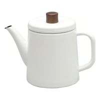 野田琺瑯 Nodahoro ケトル 1.5L ホーロー 日本製 ポーチカ 白