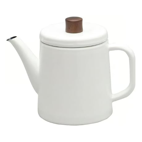 野田琺瑯 Nodahoro ケトル 1.5L ホーロー 日本製 ポーチカ 白