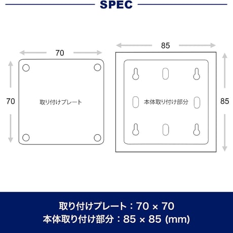 ダルトン　ダブル フェイス クロック 170D2 アイボリー×ロウ 2トーンカラー　両面掛け時計