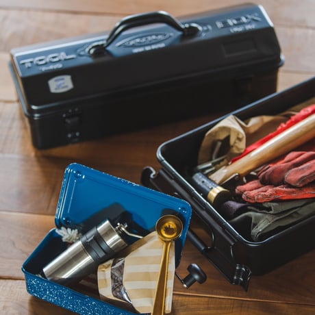 東洋スチール　山型工具箱 Y-410 BK (ブラック)