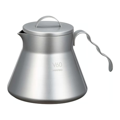 HARIO (ハリオ) V60メタルコーヒーサーバー 500ml シルバー