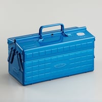 東洋スチール　2段式工具箱 ST-350 B (ブルー)