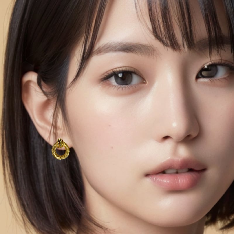 美品】 Christian Dior ディオール クリップ式 イヤリング