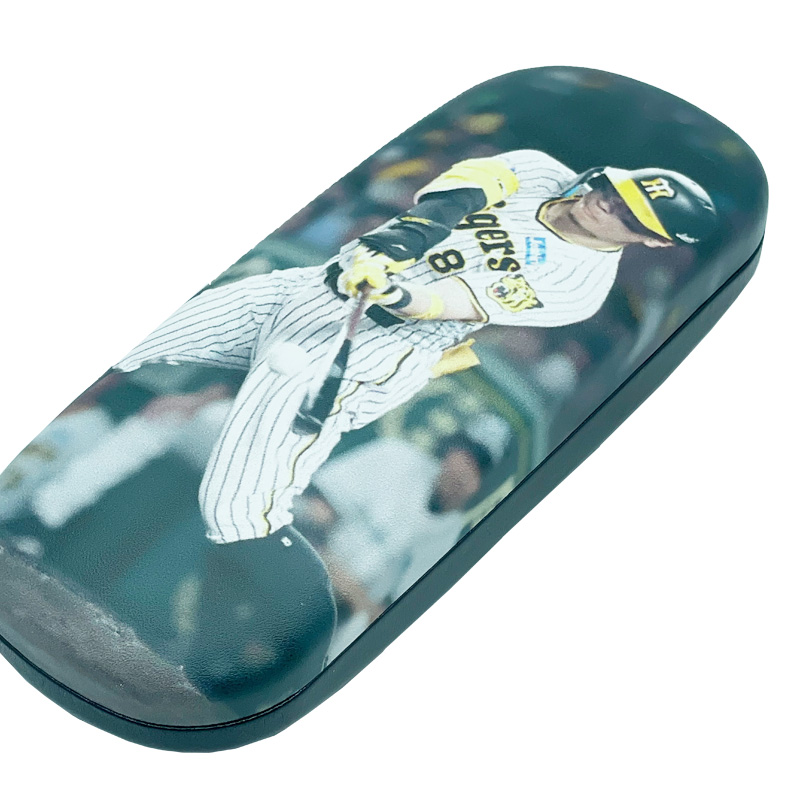 阪神タイガース承認商品 佐藤輝明選手フォト眼鏡ケース クロス付属