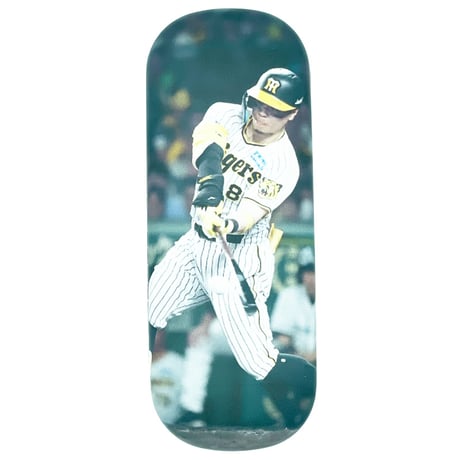 阪神タイガース承認商品　佐藤輝明選手フォト眼鏡ケース  クロス付属