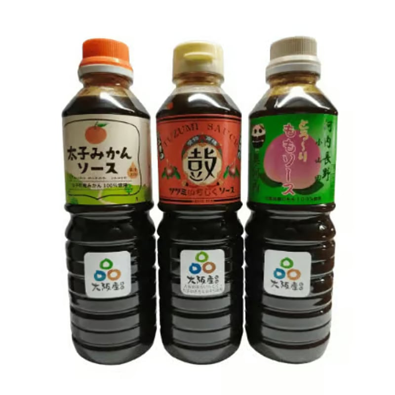 創業60周年記念】南河内フルーツソースセット | ツヅミe-shop