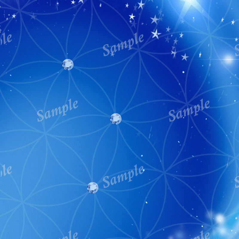 スマホ壁紙【 Flower Of Life 】／Sample／サイズ確認用 | Miyuky-way  