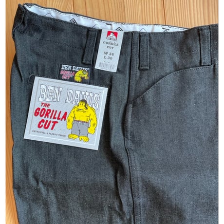 Bendavis gorilla cut/ black/レア USA GORILLA CUT (BLACK)【一部予約】 – ベンデイビス公式通販サイト
