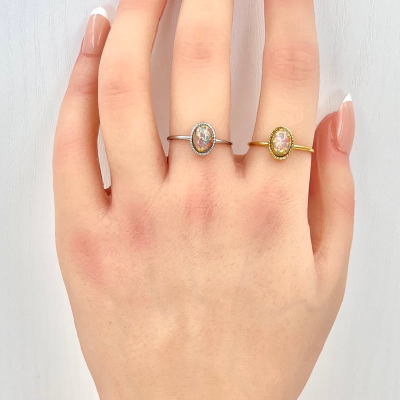 accessories mau ファイヤーオパール　リング accessories mau ファイヤーオパール リング 【公式通販】