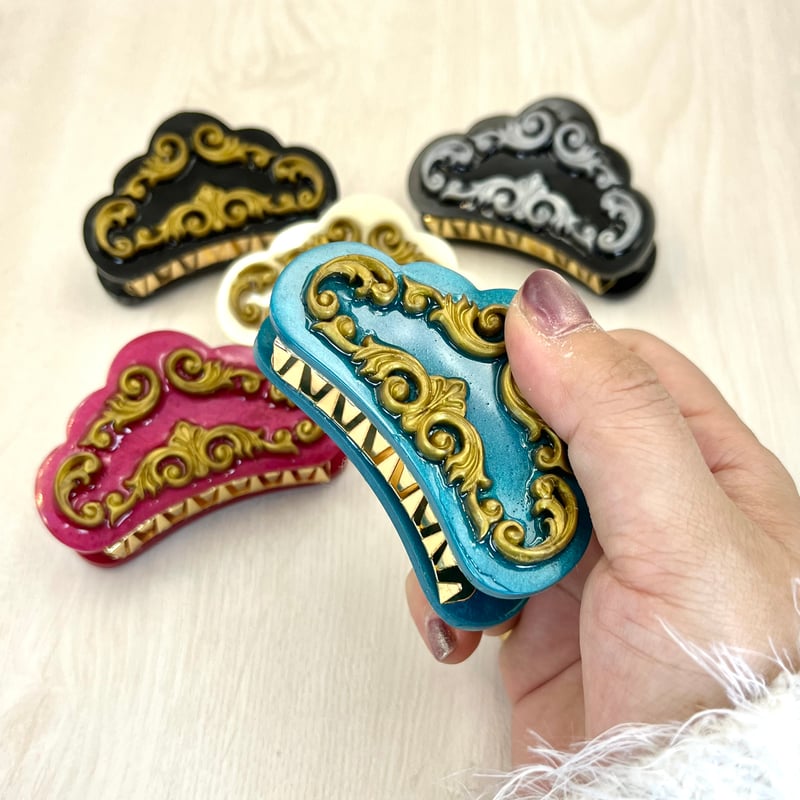 ロココ調バンスクリップ | リンボレスライン💎金属アレルギー対応