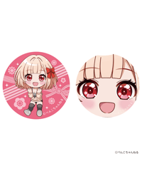 ぺんこちゃんねる　ミニキャラ缶バッジ