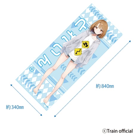 とれいん。フルカラータオル