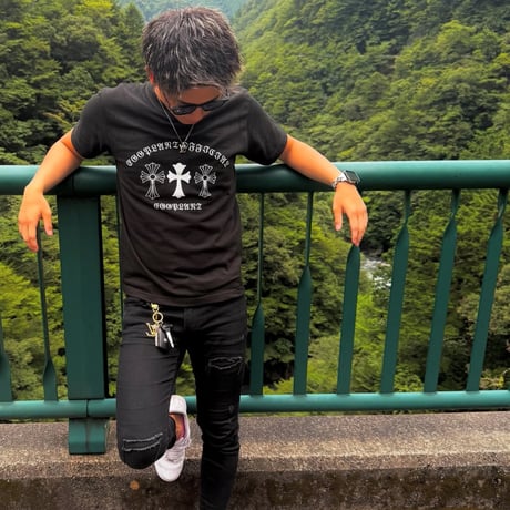 【クロス】Ｔシャツブラック