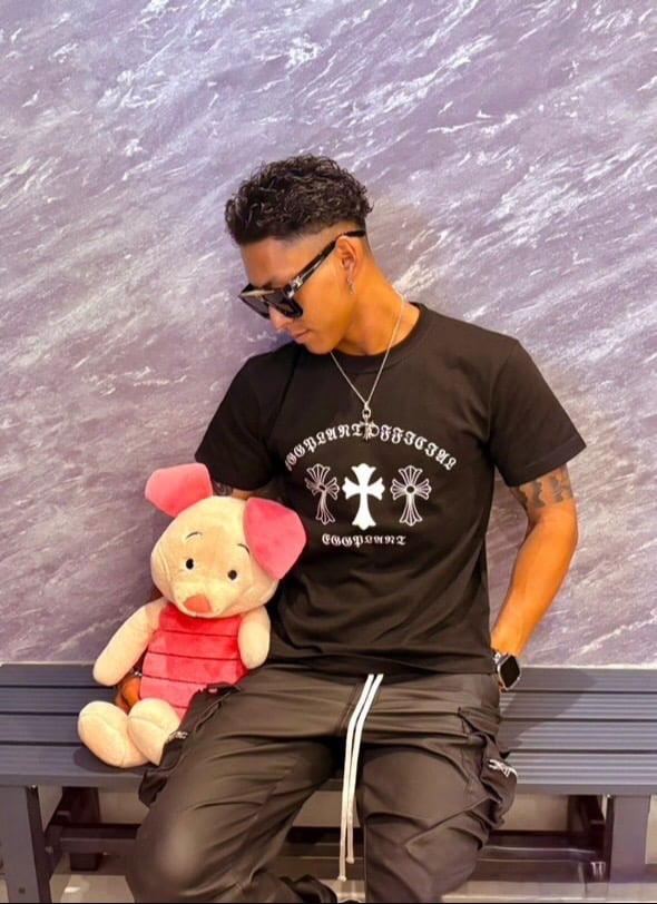 クロス】Tシャツブラック | egg plant