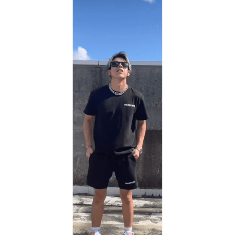 【ラメ】ハーフパンツ