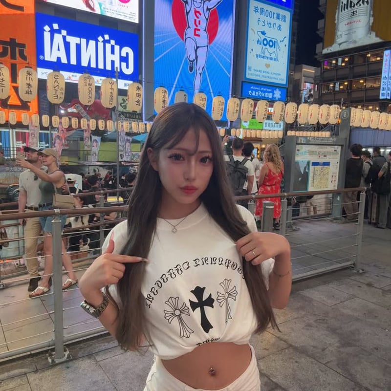 クロス】Tシャツホワイト | egg plant
